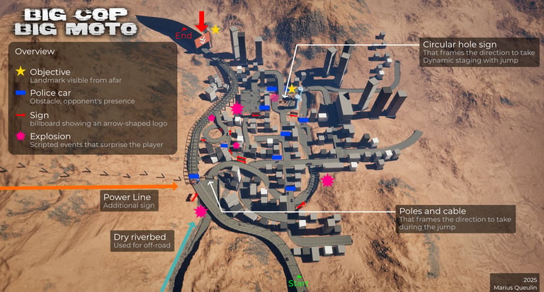 Map - Big Cop Big Moto