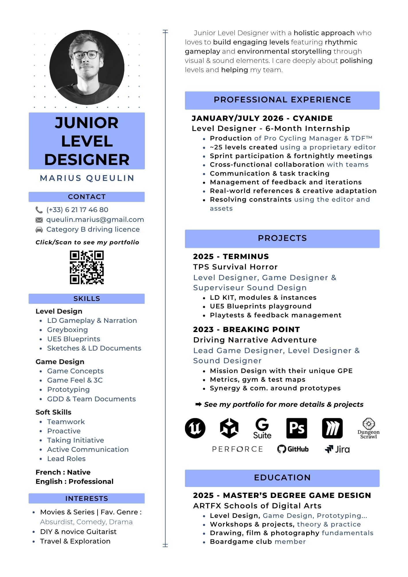 CV English