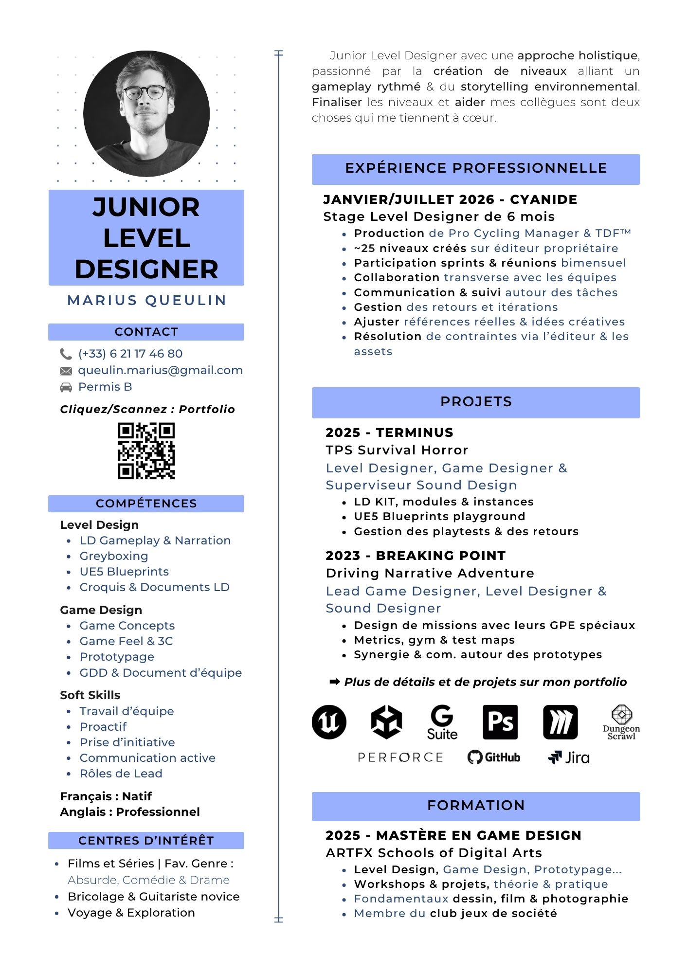 CV Français